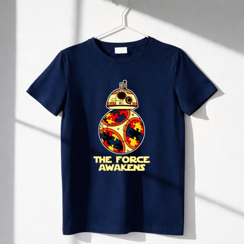 Bb 8 Autism Awareness The Force Awakens Star Wars 1 T Shirt