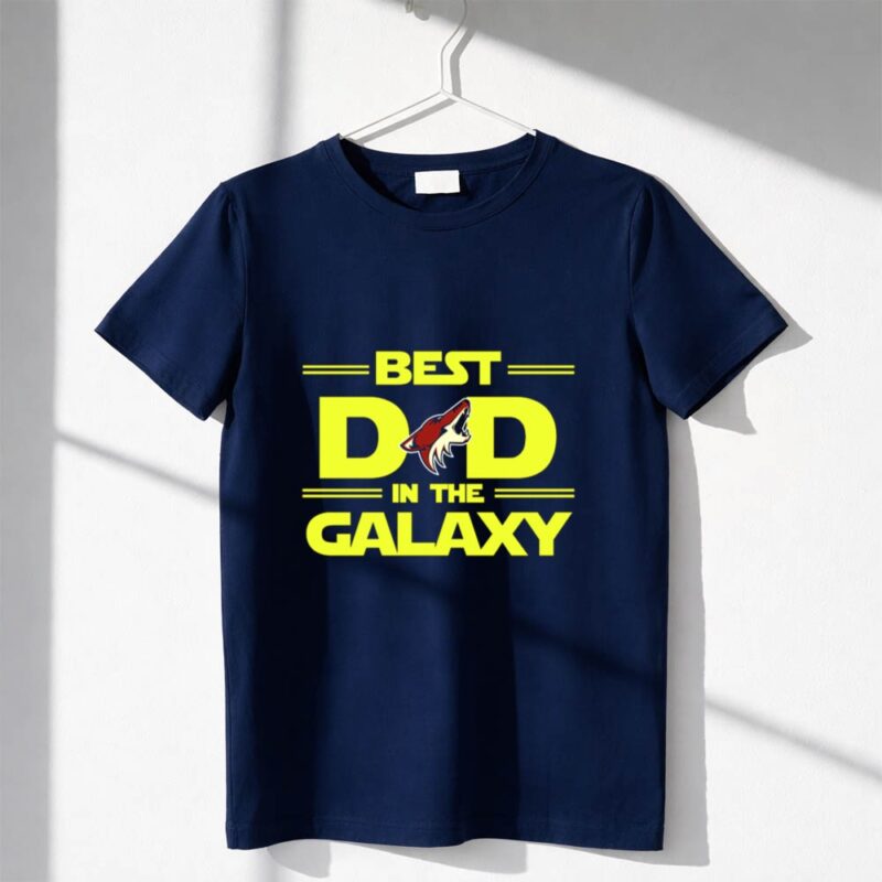 Best Arizona Coyotes Dad In The Galaxy Star Wars Inspired 1 T Shirt
