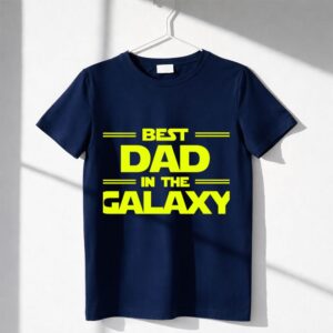 Best Dad In The Galaxy Star Wars Inspired Shirt