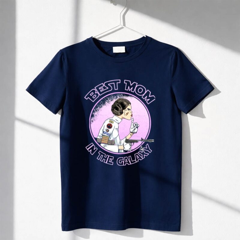 Best Mom In The Galaxy Princess Leia 1 T Shirt