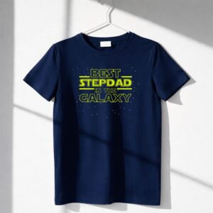 Best Stepdad In The Galaxy Mens Shirt Star Wars Inspired Shirt