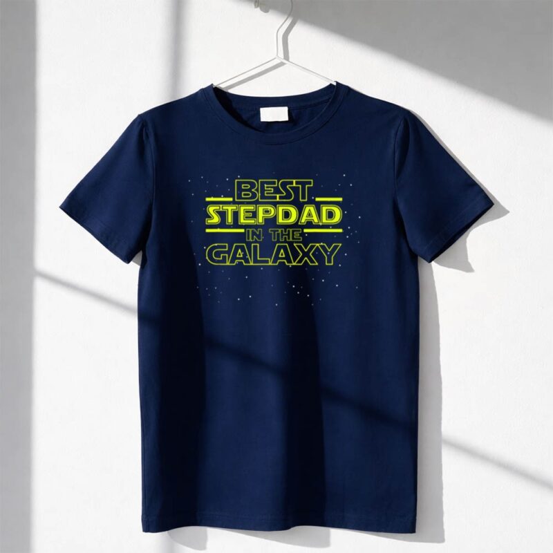 Best Stepdad in the Galaxy Mens Shirt Star Wars Inspired 1 T Shirt