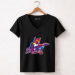 Boba Fett Atlanta Braves 5 Womens V Neck.jpg