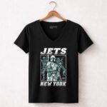 Boba Fett New York Jets Funny 5 Womens V Neck.jpg