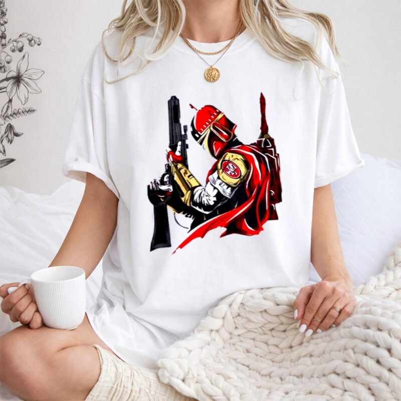 Boba Fett Star Wars San Francisco 49ers 1 T Shirt