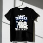 Boba-Fett-and-Yoda-This-Is-The-Way-New-York-Yankees-1-T-Shirt
