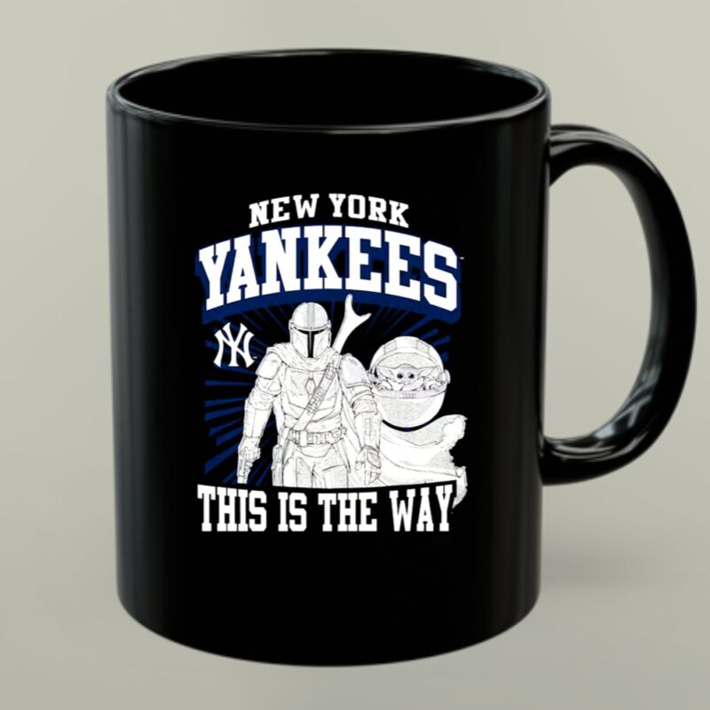 Boba Fett and Yoda This Is The Way New York Yankees 1 mug.jpg