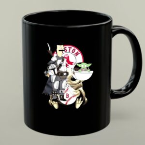 Bobs Burgers Mandalorian and Baby Yoda Boston Red Sox 1 mug 1.jpg