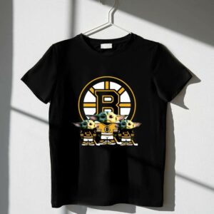 Boston Bruins Baby Yoda Trio Hockey Team Mandalorian Star Wars 1 T Shirt.jpg