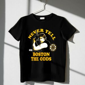 Boston Bruins Han Solo Star Wars Never Tell the Odds 1 T Shirt.jpg