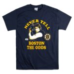 Boston Bruins Han Solo Star Wars Never Tell the Odds 9 T Shirt.jpg