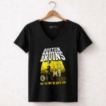 Boston Bruins Star Wars May The Force Be With You 5 Womens V Neck.jpg