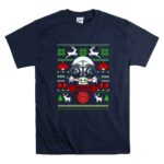 Boston Red Sox Darth Vader Baby Yoda Star Wars Christmas 9 T Shirt.jpg