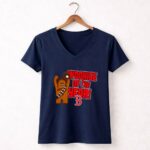 Boston Red Sox Star Wars Wookie of the Year 9 Womens V Neck.jpg