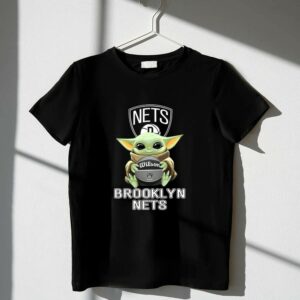 Brooklyn Nets Baby Yoda With Wilson Basketball 1 T Shirt.jpg