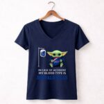 Buffalo Bills Baby Yoda In Case Of Accident My Blood Type Is 9 Womens V Neck.jpg