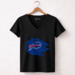 Buffalo Bills The Millennium Falcon Star Wars 5 Womens V Neck.jpg