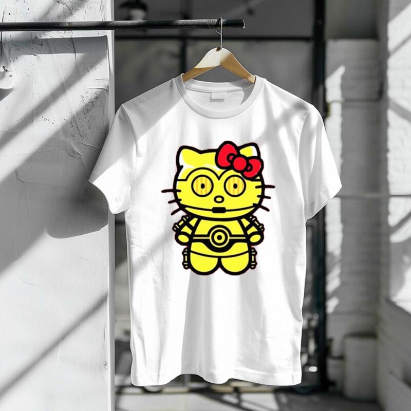 C3 PO Hello Kitty Star Wars Funny 1 T Shirt.jpg