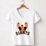 Chewbacca San Francisco Giants 5 Womens V Neck.jpg