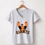 Chewbacca San Francisco Giants 9 Womens V Neck.jpg