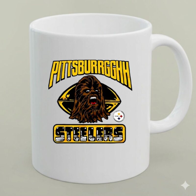 Chewbacca Star Wars X Pittsburgh Steelers light side 1 mug.jpg