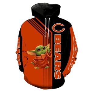 Chicago Bears Baby Yoda Graphic All Over Print Hoodie 1.jpg