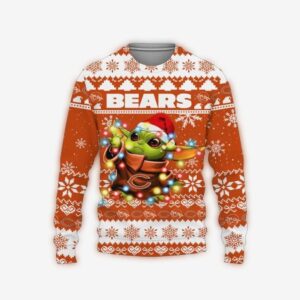 Chicago Bears Baby Yoda Star Wars Ugly Christmas Sweater.jpg