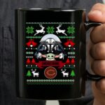 Chicago Bears Darth Vader Baby Yoda Star Wars Christmas 3 mug.jpg