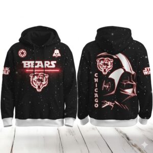 Chicago Bears Darth Vader Star Wars Night Game Football Hoodie 1.jpg