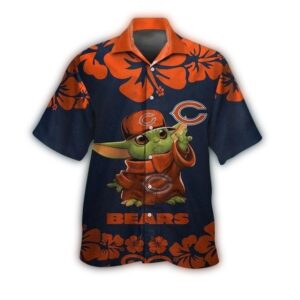 Chicago Bears Star Wars Baby Yoda Hawaiian Shirt 1.jpg