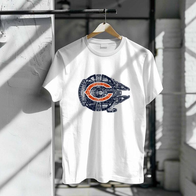 Chicago Bears The Millennium Falcon Star Wars 1 T Shirt