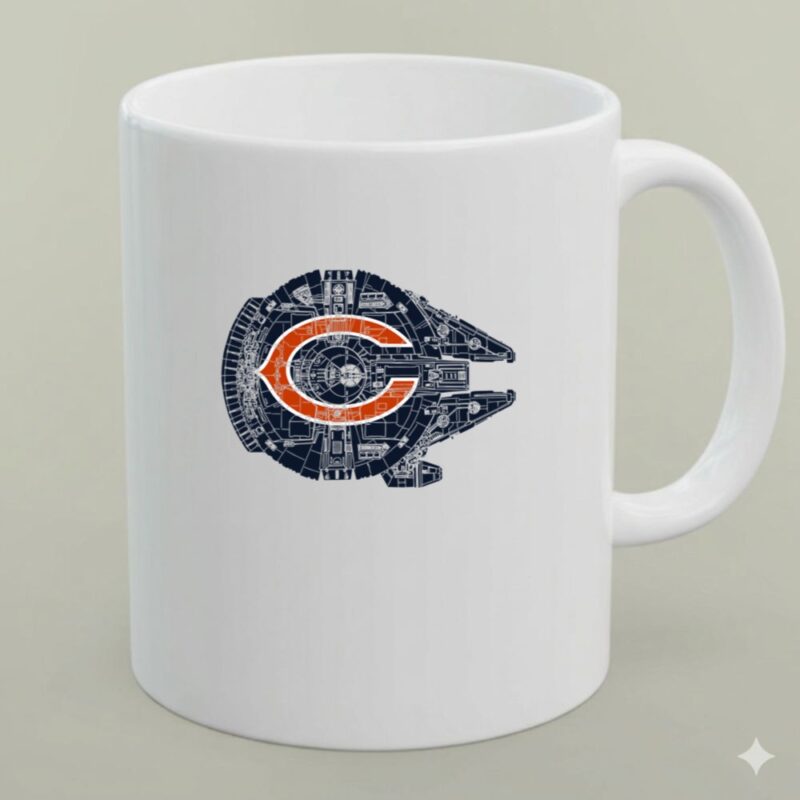 Chicago Bears The Millennium Falcon Star Wars 1 mug.jpg