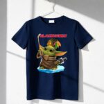 Chicago Blackhawks Baby Yoda Hockey Star Wars Crossover 6 T Shirt.jpg