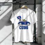 Chicago Cubs Darth Vader Baby Yoda Driving Star Wars Crossover 1 T Shirt.jpg