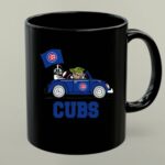 Chicago Cubs Darth Vader Baby Yoda Driving Star Wars Crossover 1 mug.jpg