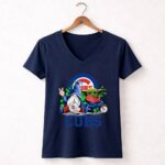 Chicago Cubs Leprechaun Gnome Baby Yoda Baseball Clover 9 Womens V Neck.jpg Chicago Cubs Leprechaun Gnome Baby Yoda Baseball Clover 9 Womens V Neck.jpg