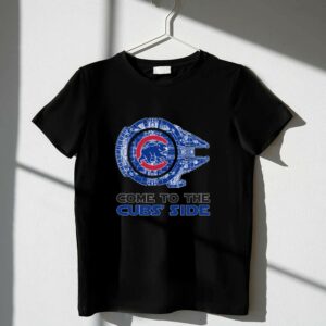 Chicago Cubs Millennium Falcon Come To The Cubs Side 1 T Shirt.jpg