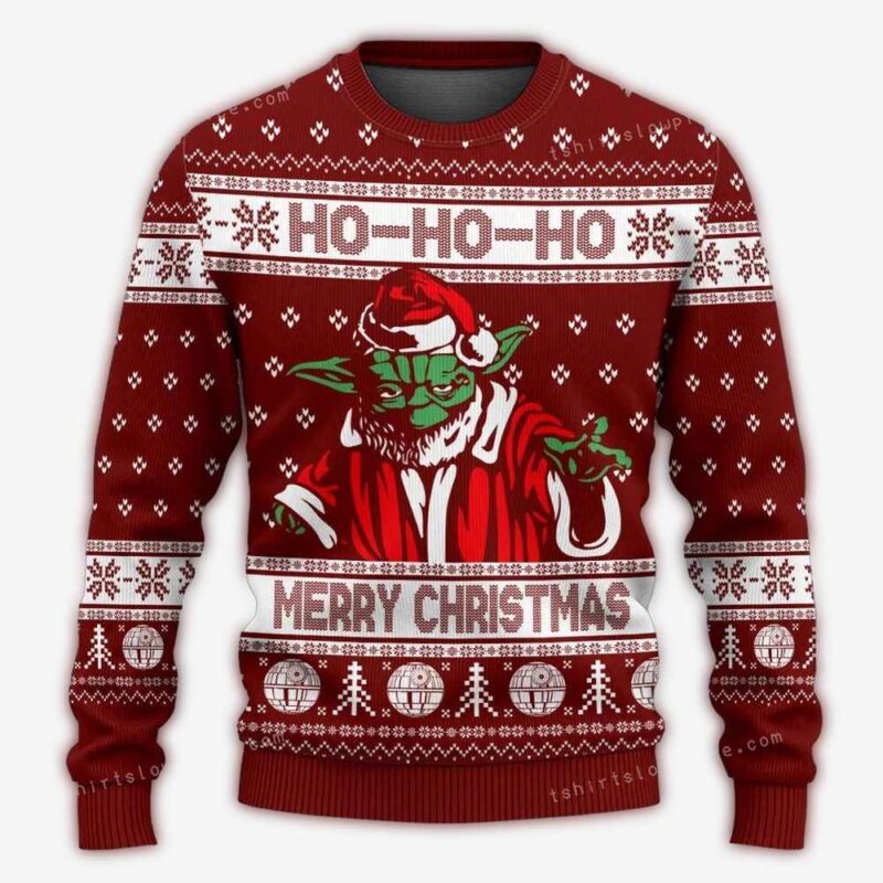 Christmas Star Wars Yoda Seasons Greetings Ugly Christmas Sweaters 1.jpg