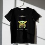 Chrysler Logo Grogu Hugging Pop Culture Icon Baby Yoda 1 T Shirt.jpg