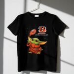 Cincinnati Bengals Baby Yoda Force Powers Football Team 1 T Shirt.jpg
