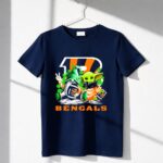 Cincinnati-Bengals-St-Patricks-Day-Gnome-and-Baby-Yoda-Football-1-T-Shirt