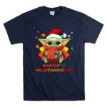 Cleveland Browns Baby Yoda Happy Hallothanksmas 9 T Shirt.jpg