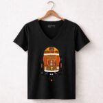 Cleveland Browns R2 D2 Star Wars 5 Womens V Neck.jpg