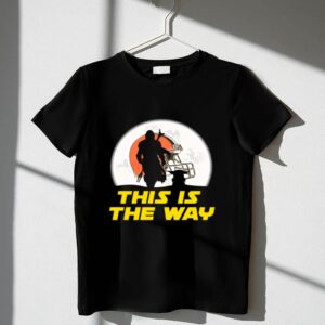 Cleveland Browns Star Wars Yoda And Mandalorian This Is The Way 1 T Shirt.jpg