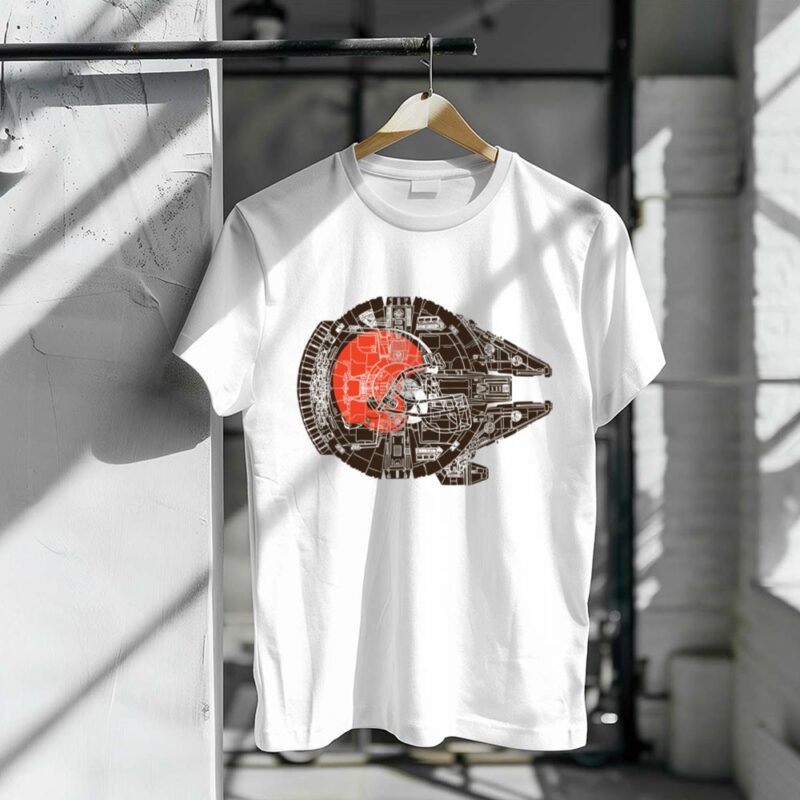 Cleveland Browns The Millennium Falcon Star Wars t 1 T Shirt.jpg