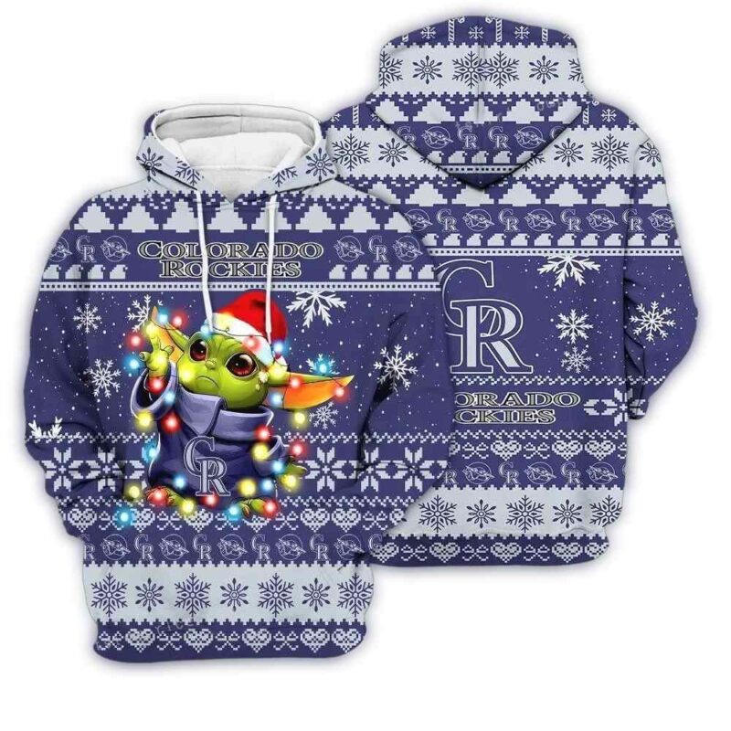 Colorado Rockies Baby Yoda Star Wars Sports Football American Christmas 3D Hoodie 1.jpg