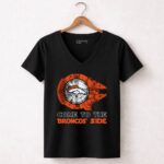 Come To The Broncos Side Star Wars X Denver Broncos 5 Womens V Neck.jpg