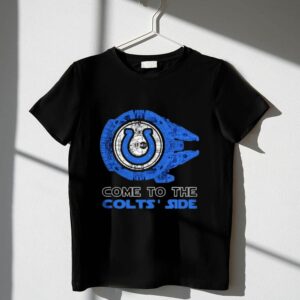 Come To The Colts Side Star Wars Millennium Falcon Funny Indianapolis Colts 1 T Shirt.jpg