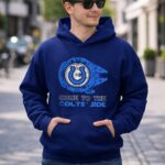 Come To The Colts Side Star Wars Millennium Falcon Funny Indianapolis Colts 2 Hoodie.jpg