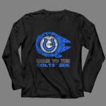 Come To The Colts Side Star Wars Millennium Falcon Funny Indianapolis Colts 4 Long Sleeves.jpg